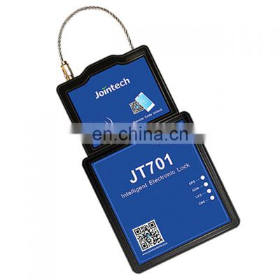 Electronic seal tracker with gps for container tracking and high value goods transportation