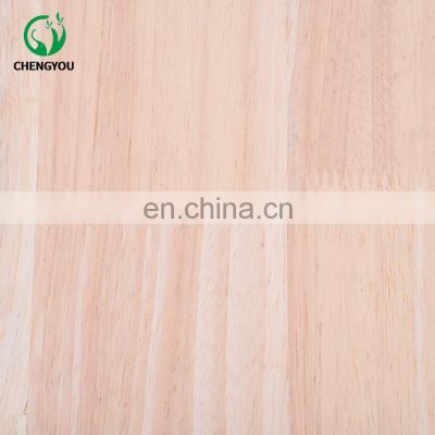 2440*1220*14mm Rubber Wood Hevea Board Finger Joint Board Malaysia