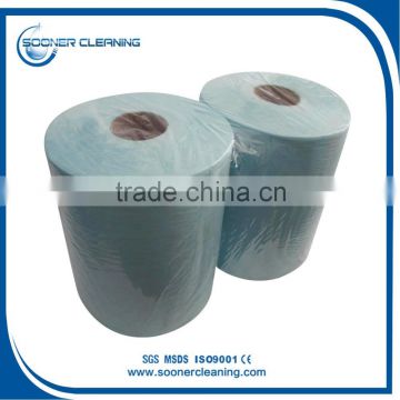 Spunlace Nonwoven Lint Free Big Wipes Industrial