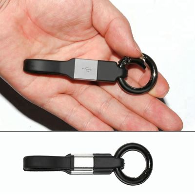 short Keychain USB Charger Sync Data Cable for Cell Phone