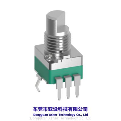 Potentiometer - Vertical, 9mm, Linear, B10KOhm，used in audio, household appliances and other electrical equipment