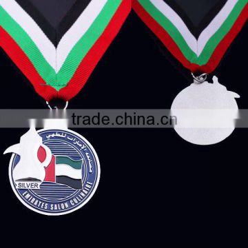 Die casting sport medals with Ribbon, 3D design
