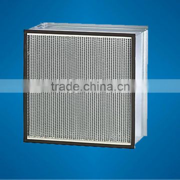 Flange type HEPA air filter