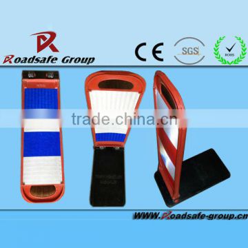 Various colour Reflective traffic warning boards