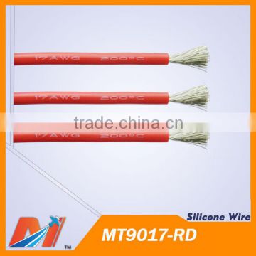 Maytech Insulated power silicon wire 17awg High flexible silicone cable RED color