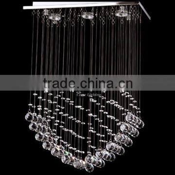Modern Contemporary Full Lead Crystal Chandelier Lamp Light Lighting Fixtrure CZ8012/3