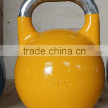Stainless steel handle Competittion kettlebell 16kg