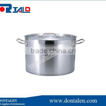 Polished Stainless Steel Stock Pot Brewing Kettle Large Lid