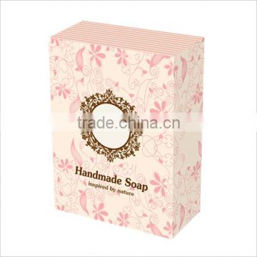 Custom design soap carton box packaging