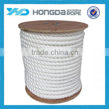 Yield strength polypropylene/pp plastic braided marine color rope