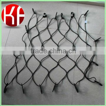 elasitc diamond rubber mesh netting