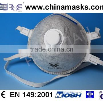 CE dust mask with active carbon