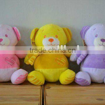 3 Styles Plush Colourful Bear