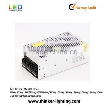 2016 high quality power supply 60W LED driver Non-waterproof lamp with CE&Rohs