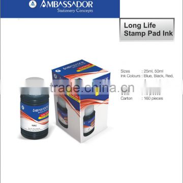 Long Life Stamp Pad Ink