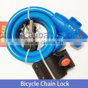 Professional outdoor dazzle colour burglar bicycle lock Mountain bike lock