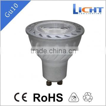 2016 china supplier led spotlights plastic SMD grey Gu10 6w 480lm led lights