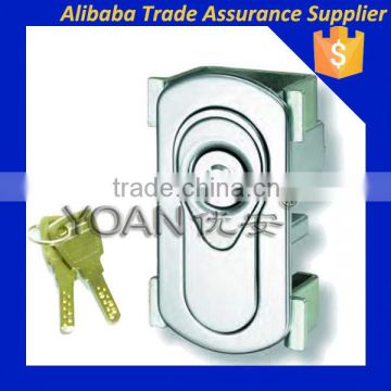 Zinc-alloy cabinet lock for ATM machine