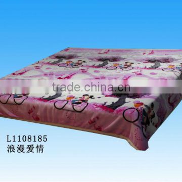 Wholesale 100%Polyester super soft Coral Fleece Blankets NO.1491