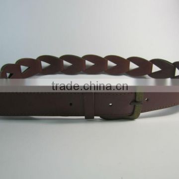 fashion pu fake leather belt