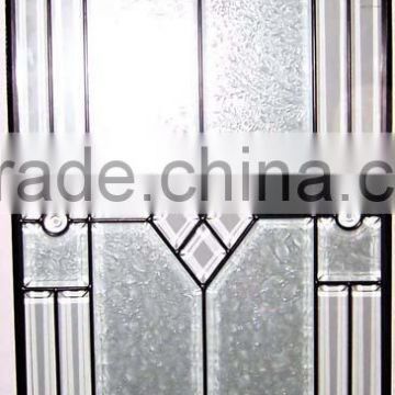 decorative glass for window and door,triple panel,glazed glass