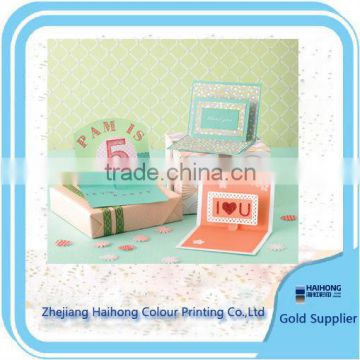 Fanny designs for gift using,OEM professional paper card supplier