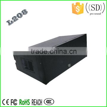 dual 8" loudspeaker line array from China Manufacturer L208