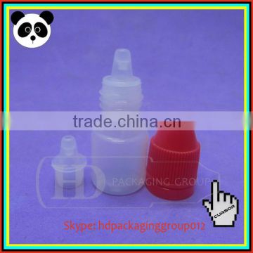 2ml fashion LDPE plastic bottles for liquid 3ml empty sample bottle e-cigarete liquid bottle tamperproof cap