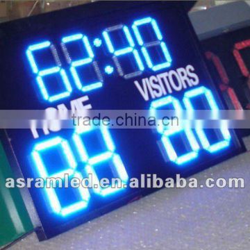 alibaba express unique product led electronic digital gymnastics scoreboard, bi-color LED bar display portable scoreboard