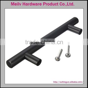 2016-2017 stainless steel black finish T bars kitchen 128mm 160mm cupboard handles