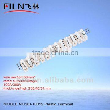 plastic v terminal block X3-10012