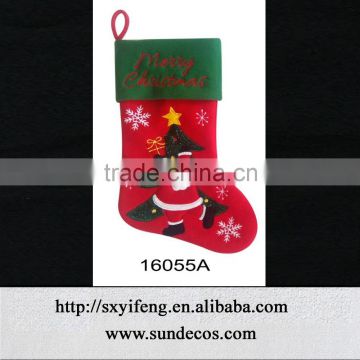 2016 hot selling handmade christmas sock crafts