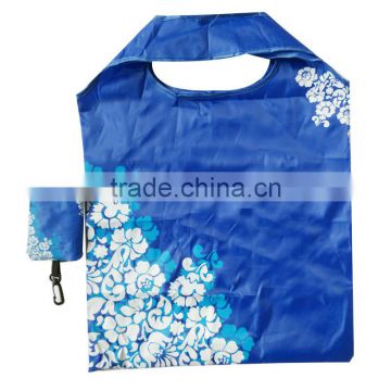 190T Porcelain Pattern Polyester Shopping Bag Custom Made (BZDD005)