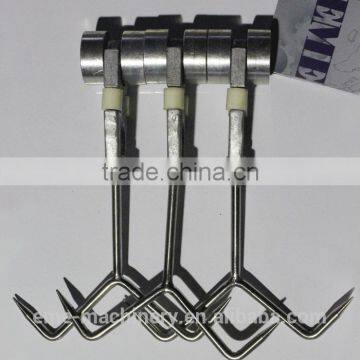 professional goat slaughterhouse equipment Sheep/goat Abattoir Dual-Orbit Type Pulley Hooks butcher equipment of sheep slaughter