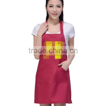 Advertising apron custom logo printing fashion promotional gifts Korean polyester waterproof aprons custom manufacturers apron
