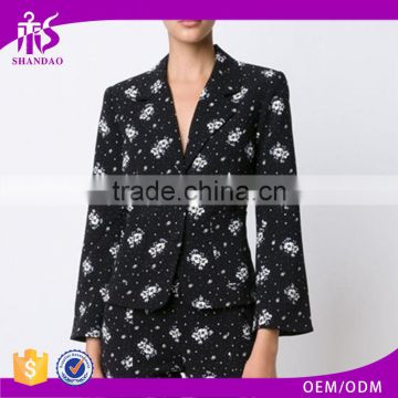 High Quality OEM Service Cheap Price Digital Printing 100% Polyester Women Dust Coat