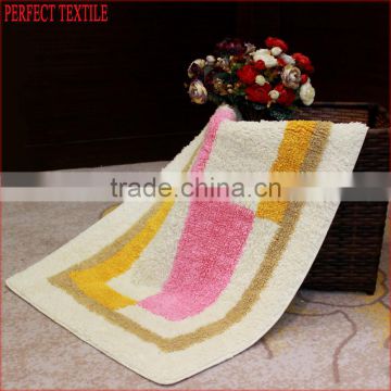 China Factory wholesales anti-slip cotton hotel bath rug