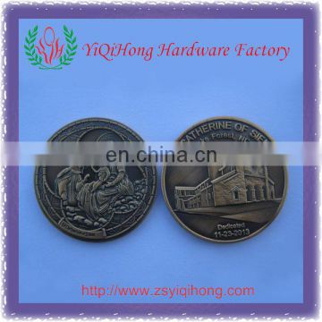 3D religion metal coin