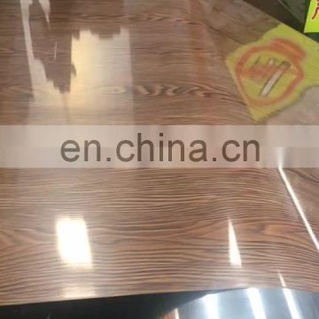 Wooded Pattern China Gold Supplier Pre-painted Galvanized Steel Coil ppgi in stock