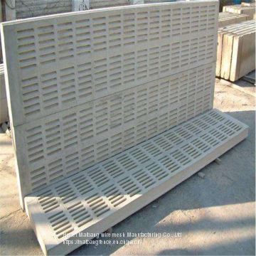 Outdoor Metal Sound Reduction Wall Noise Barrier Fence/Temporary Noise Barriers