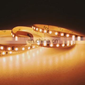 Brightness pcb width 8mm 2835 warm white led stage lighting strip with ul certification