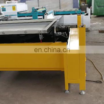 Factory Sales woodworking double stations automatic  PVC foil hot laminating vacuum membrane press machine for cabinet door bed