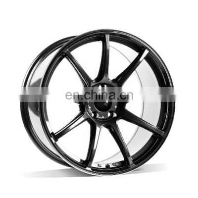 High quality Alloy skeleton wheel rims for Porsche palamera Wheel rims nave of wheel smoke black
