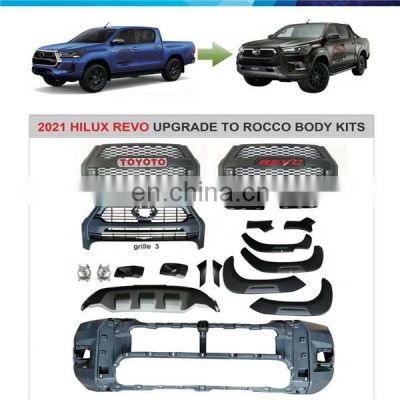 ABS  body  kits  for   2021    Hilux  Revo   upgrade  to  Rocco