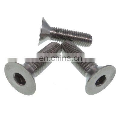 Countersunk head hex socket bugle head Anti-loose machine screws