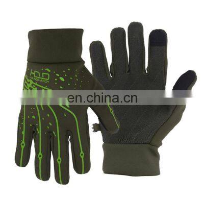 HANDLANDY OEM ODM Full finger Winter Sport Touch Screen Breathable anti-slip Sports Gloves