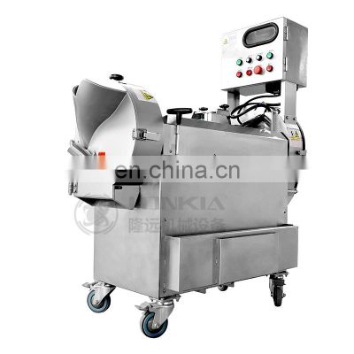 Commercial double head stainless steel vegetable cutting machine  vegetable cutter