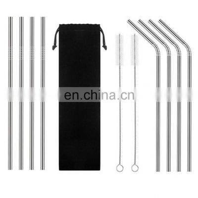 Stainless steel Drinking Straw and Cleaning Brush