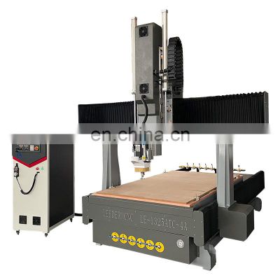 Multi-functions ATC 1300*2500mm Mach3 3axis 4axis cnc router machine for PE panel sheet