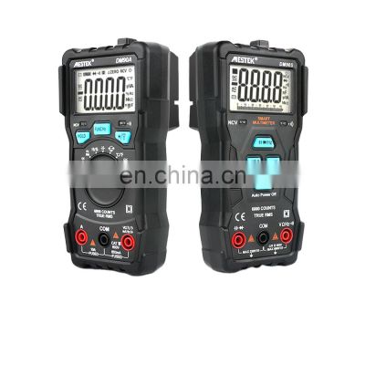 hot selling Multimeter 6000 Counts DM90A 600V/10A Voltage Current Resistance Tester Digital Multimeter Auto Range Meter mestek